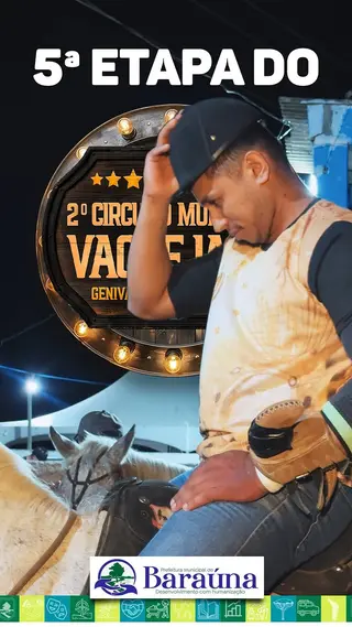 🐎🔥 Tradição, emoção e muita adrenalina marcaram a 5ª etapa do 2º Circuito Municipal d...