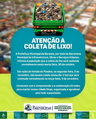 🗑️ ATENÇÃO, POPULAÇÃO DE BARAÚNA!
