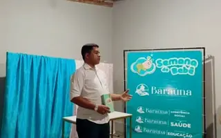 Baraúna encerra Semana do Bebê com conversa e entrega de kits a gestantes