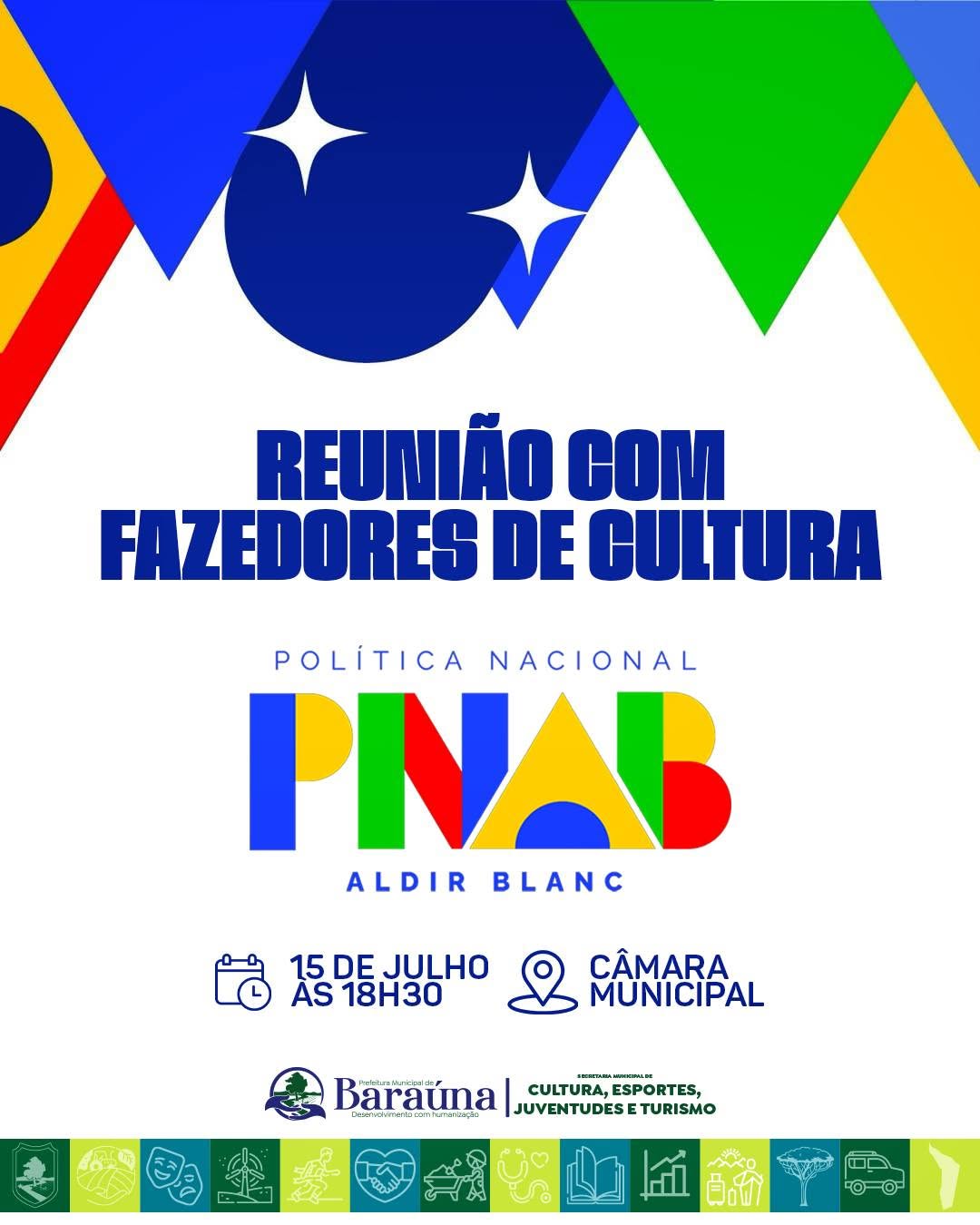 🎭 ATENÇÃO, FAZEDORES DE CULTURA DE BARAÚNA!
