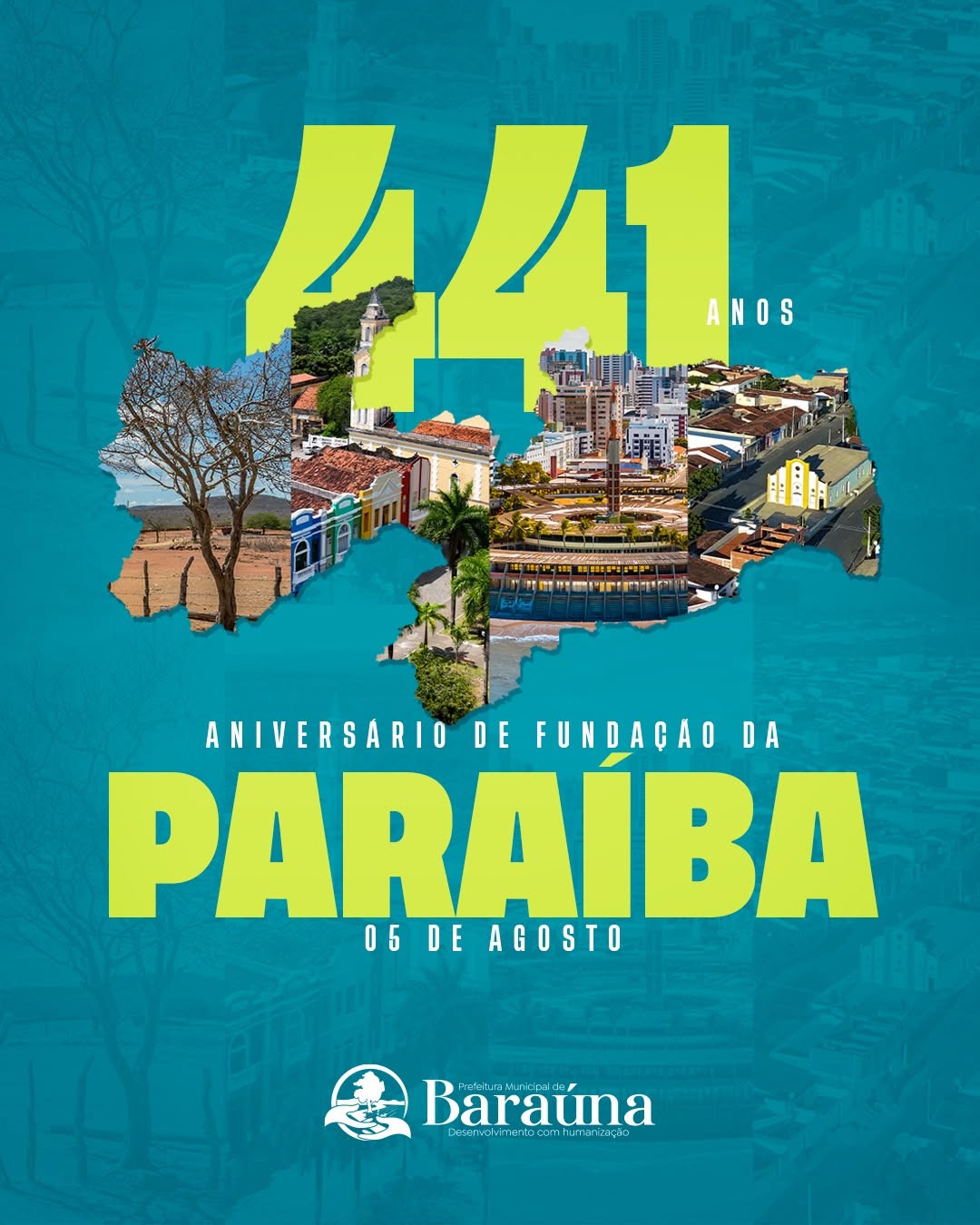 📅 05 de agosto, hoje celebramos a história e a identidade do nosso estado! Em 1585, os...