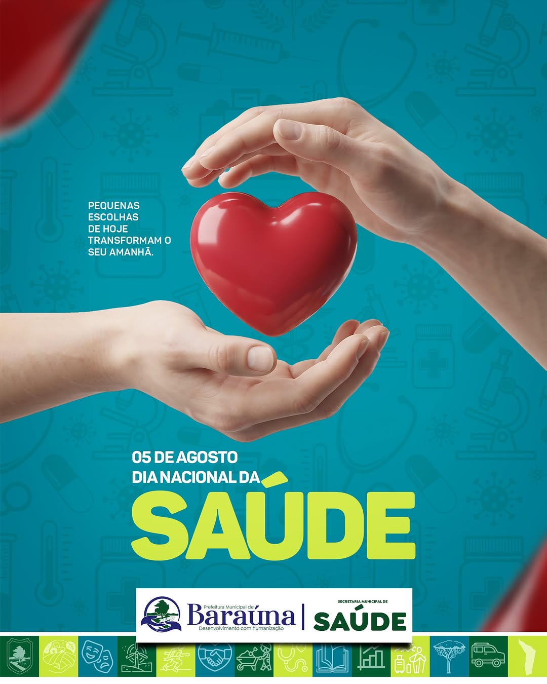 🩺 5 de Agosto — Dia Nacional da Saúde 💙