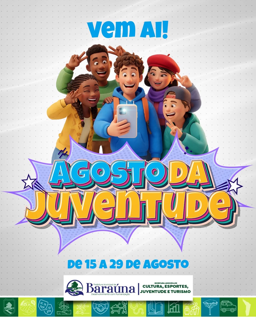 AGOSTO DA JUVENTUDE 2026!
