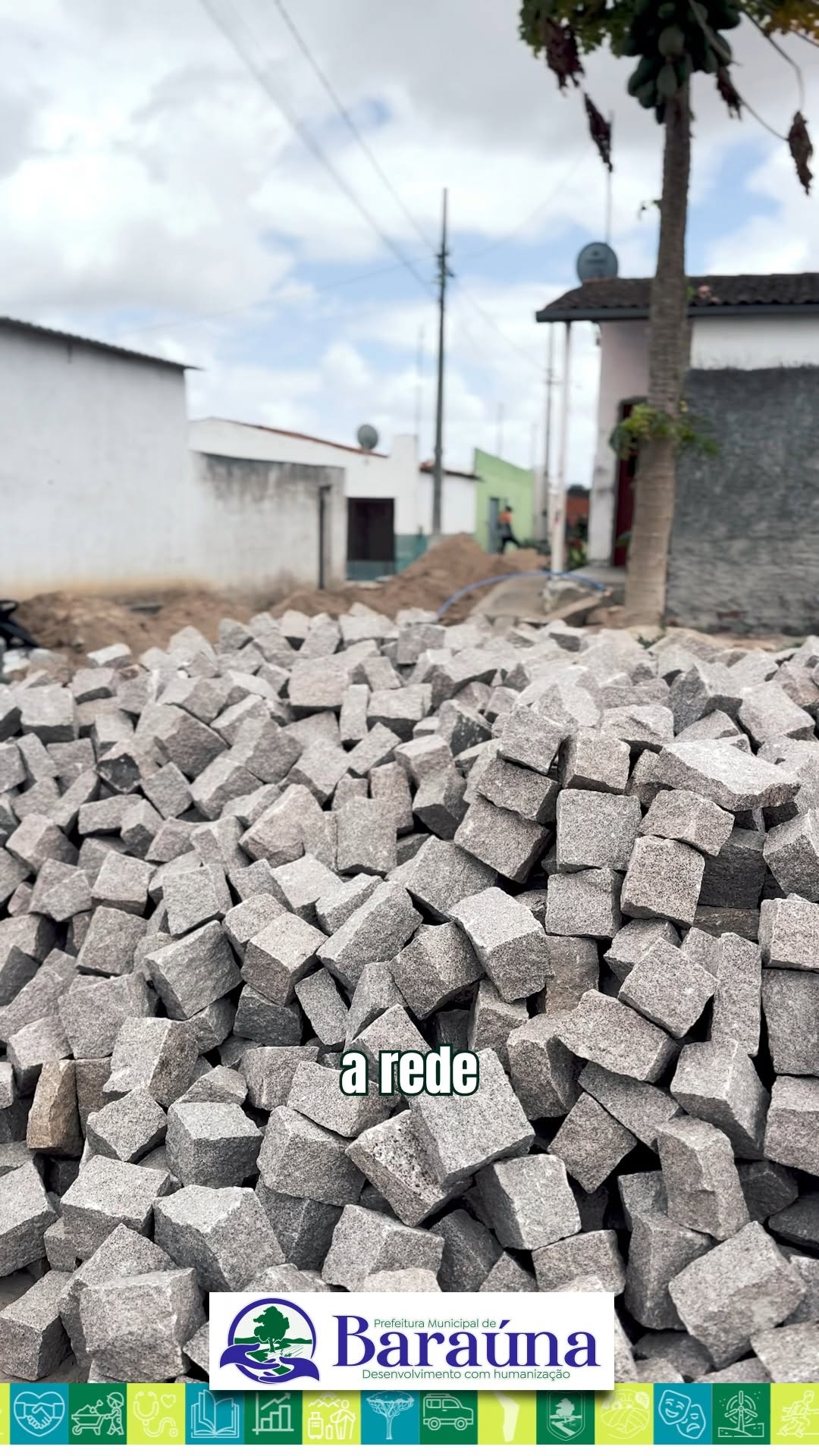🚧 É obra começando, é Baraúna avançando!