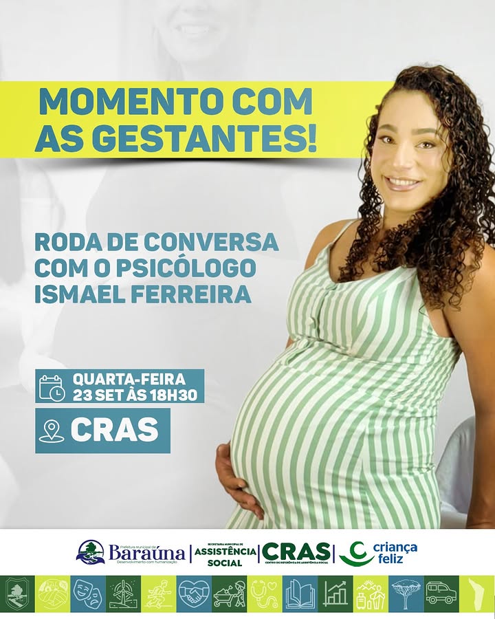 🌸 Cuidar da gestação é cuidar de novas histórias que estão começando