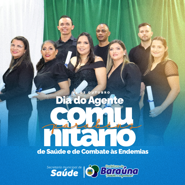 4 de outubro  Dia Nacional do ACS ACE