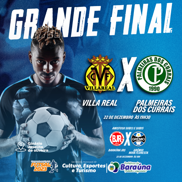 Final do Campeonato Municipal de Futsal 2023