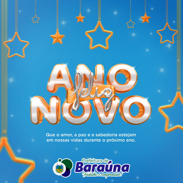 Feliz ano novo!