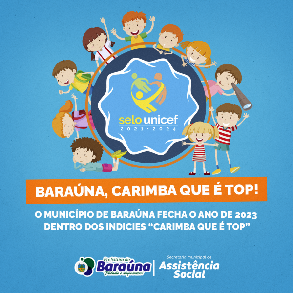 O município de Baraúna fecha o ano de 2023 com dentro dos indicies carimba que é top!