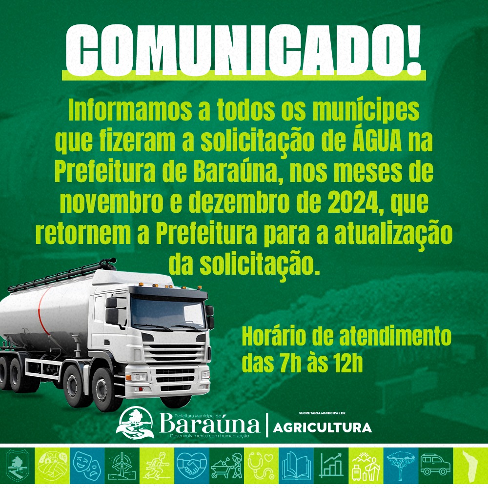 Comunicado!