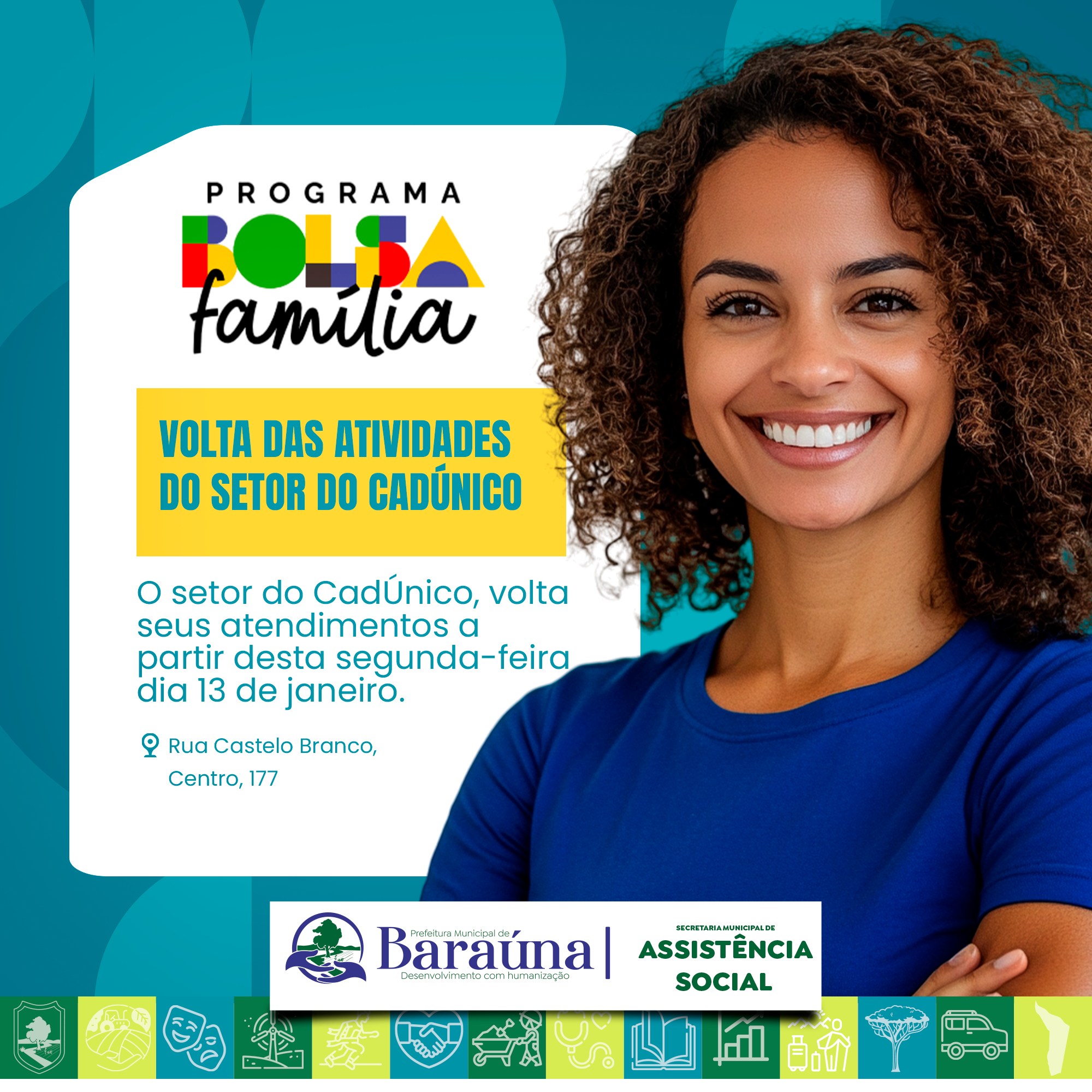 Atenção, Baraúna! Retorno de atendimentos!