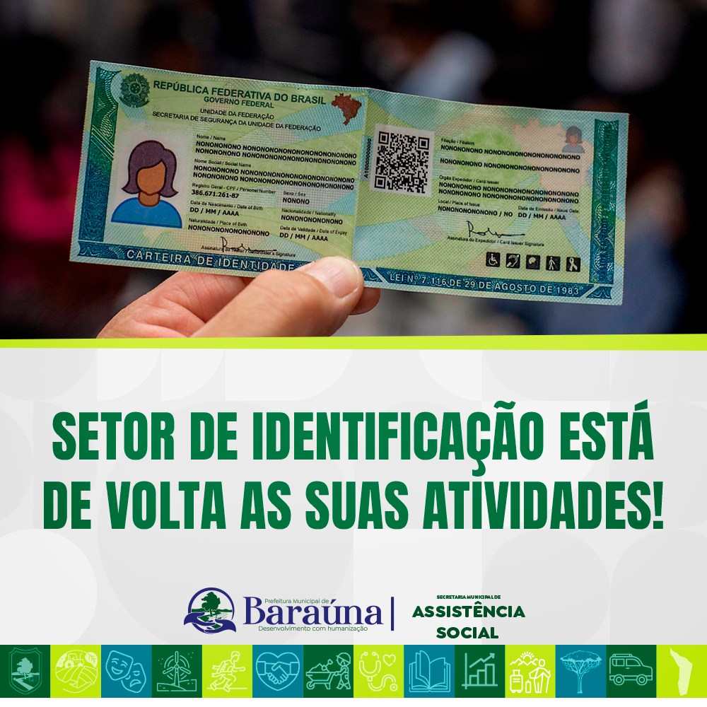 Novidade importante para Baraúna!