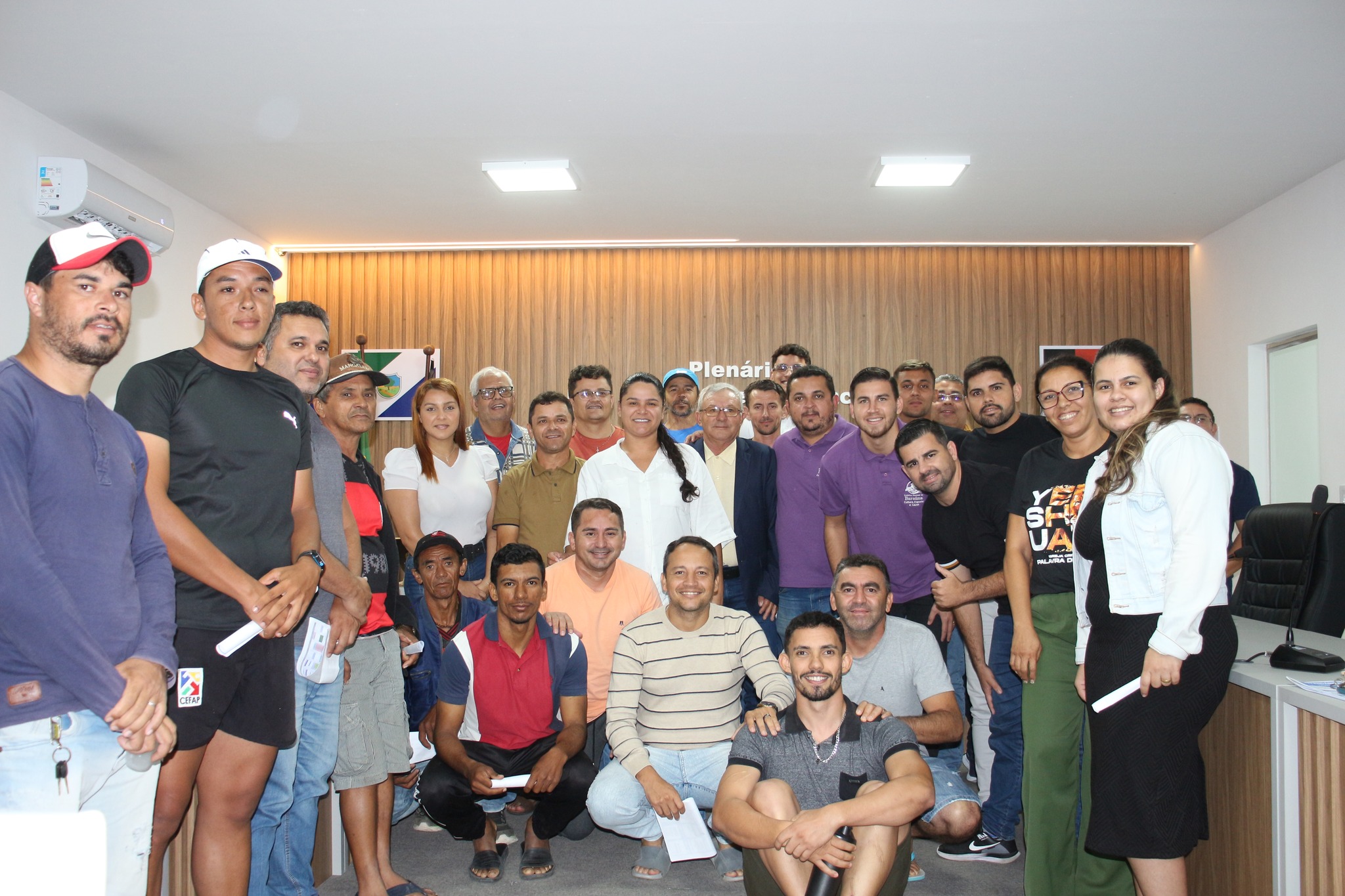 Reunião de alinhamento com os desportistas!