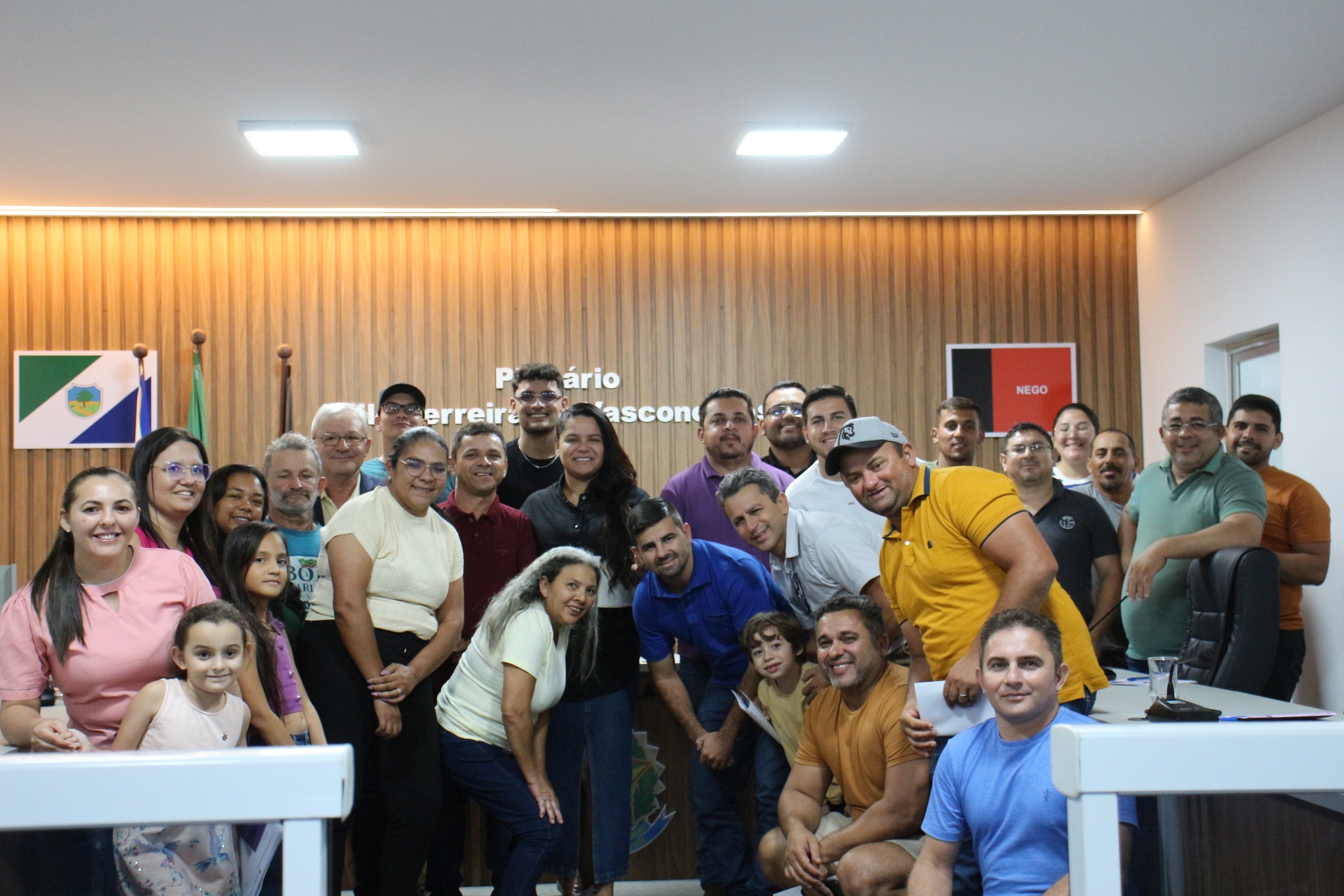 Reunião com os fazedores de cultura.