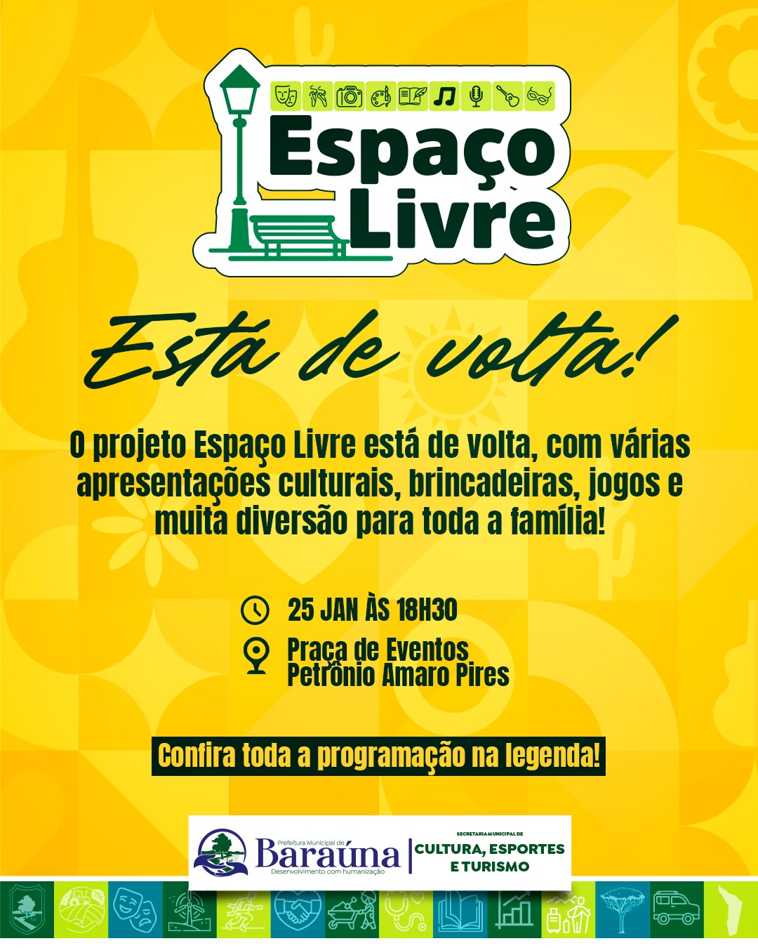 O Espaço Livre está de volta!