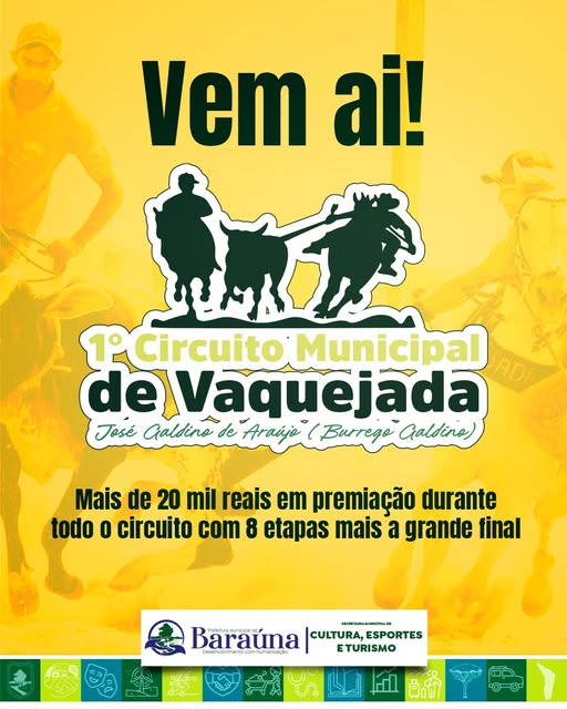 1° Circuito Municipal de Vaquejada - José Galdino de Araújo (Burrego Galdino)