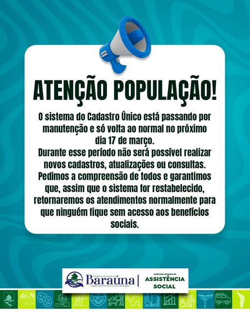 ATENÇÃO, POPULAÇÃO DE BARAÚNA!