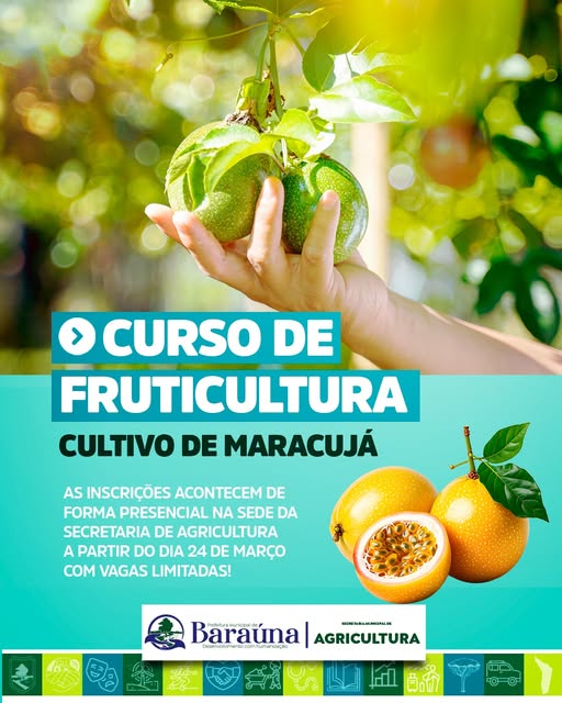 Aprenda a Cultivar Oportunidades: Curso de Maracujá com Inscrições Abertas!