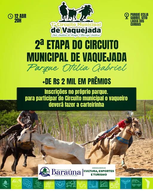 2ª Etapa do Circuito Municipal de Vaquejada "Buerrego Galdino"!