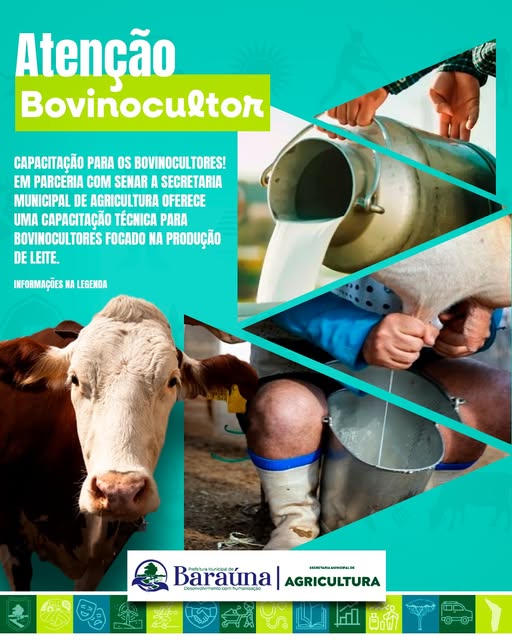 Capacitação para Bovinocultores em Baraúna!