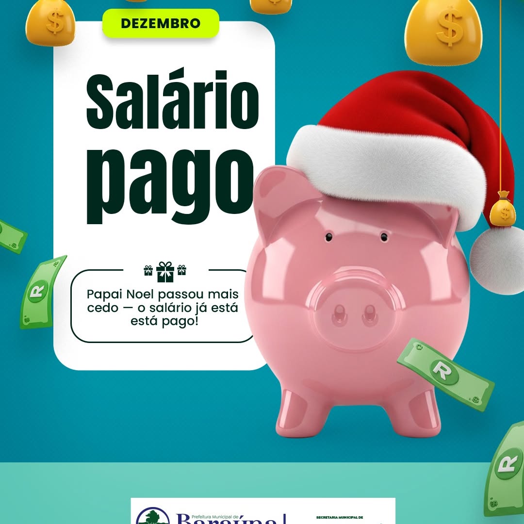 Prefeitura Finaliza 2025 com Salários dos Servidores Integralmente Pagos