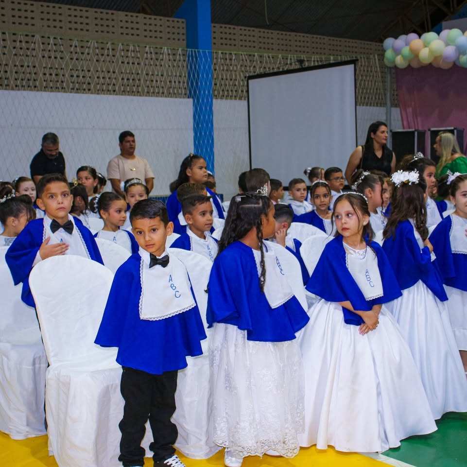 Formatura ABC na EMEI Mãe Nega marca início de jornada educacional em Baraúna