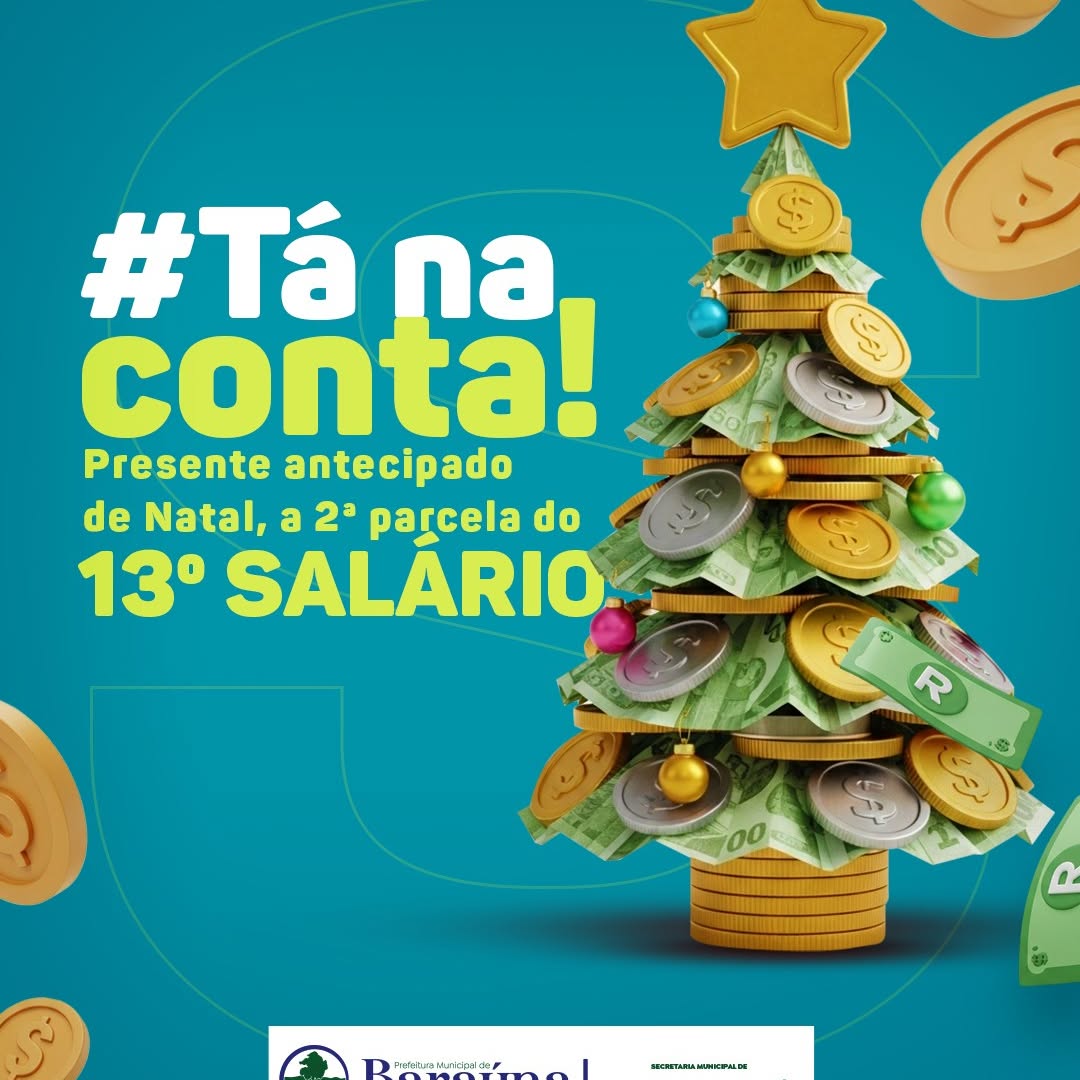Administração municipal quita segunda parcela do 13º salário