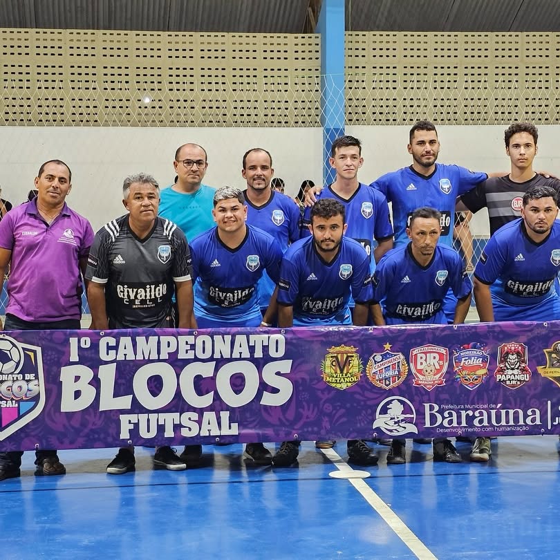 Abertura do 1º Campeonato de Futsal de Blocos Agita o Ginásio Joselito