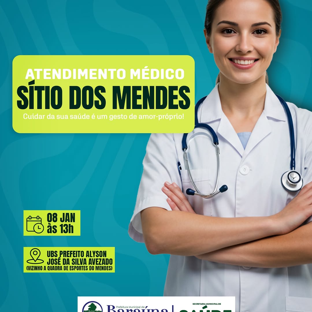 Sítio dos Mendes: Posto médico terá atendimento completo amanhã
