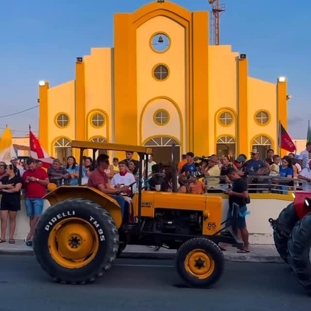 Fé e Trabalho: 7ª Tratorada homenageia Nossa Senhora do Desterro