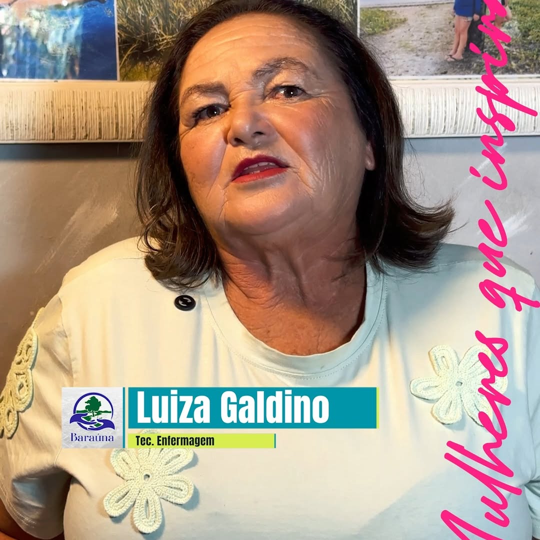 Hoje contamos a trajetória de Luíza Galdino, esposa, mãe, avó…