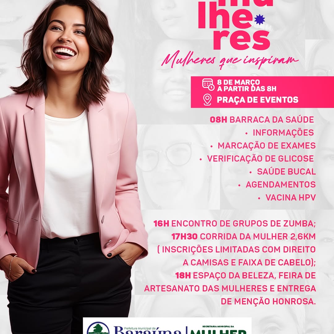 Dia da Mulher em Baraúna!