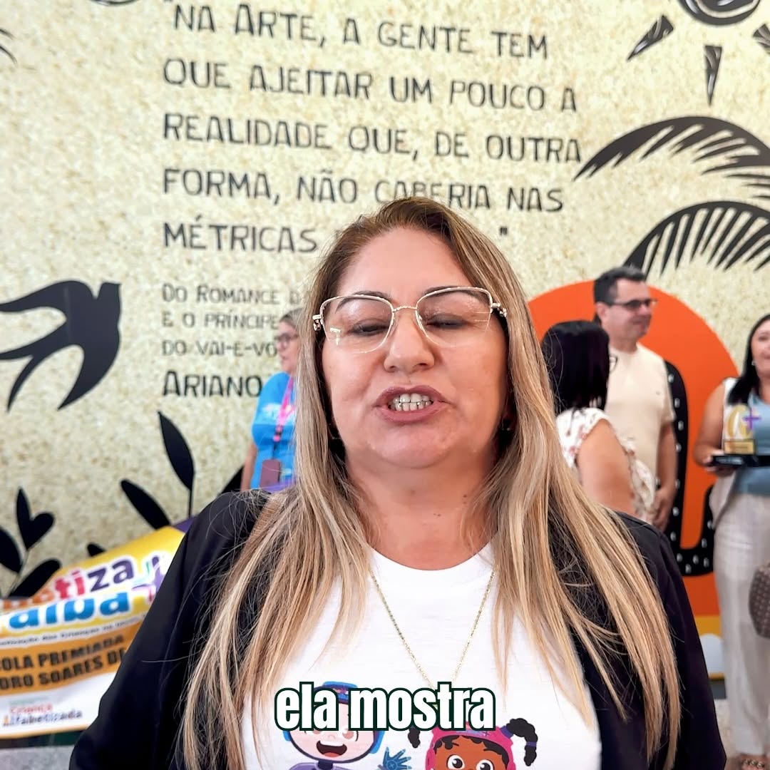 A Escola Felipe Rodrigues de Lima foi premiada com o Prêmio Escola